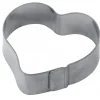 PAVONI Cercle À Patisserie|Cercle à Tarte Inox Coeur 6,5 x 6 cm x H 2 cm
