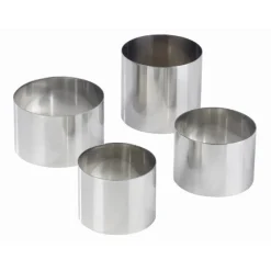 MALLARD FERRIERE Cercle À Patisserie|Cercle Individuel Inox 7,5 cm x H 4 cm Mallard