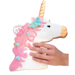 SCRAPCOOKING Couscoussier|Cercle À Patisserie|Cercle Inox Licorne XXL 29 x 26 cm