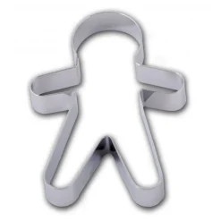 GOBEL Cercle À Patisserie|Cercle Inox Mannele 19 x 14 cm x H 1,5 cm