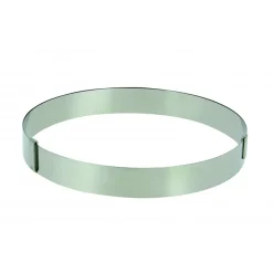 DE BUYER Cercle À Patisserie|Cercle Pâtisserie Réglable Inox Ø18 à 36 cm H.3 cm