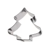 GOBEL Cercle À Patisserie|Cercle Sapin de Noël Inox 8 x 8 cm x H 3 cm