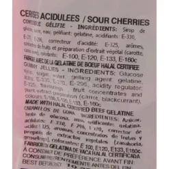 FINI Confiserie|Cerises Acidulées x 385 - Bonbons Halal