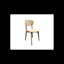 EZAX Mobilier Restaurant|Chaise en Bois Naturel Madison