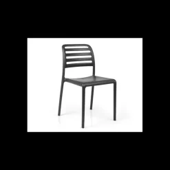 NARDI Mobilier Terrasse Restaurant|Chaise en Polypropylène Costa Bistrot Anthracite