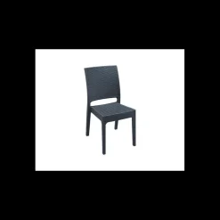 SIESTA Mobilier Terrasse Restaurant|Chaise Tressée Florida Anthracite