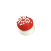 FLORENSUC Décoration Comestible|Champignon en Sucre Rouge 20 x 15 mm (x96)