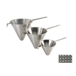 DE BUYER Chinois Cuisine|Chinois de Cuisine Inox Ø 18,5 cm x H 16 cm Perforation 1,5 mm