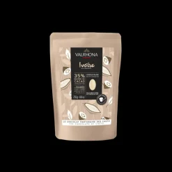 VALRHONA Chocolat De Couverture|Chocolat de Couverture Blanc Ivoire 35% 250g