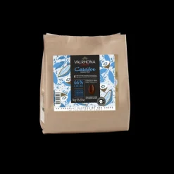 VALRHONA Chocolat De Couverture|Chocolat de Couverture Noir Caraïbes 66% 1kg