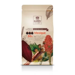 BARRY Chocolat De Couverture|Chocolat noir origine Mexique 66% 1 kg Pistoles