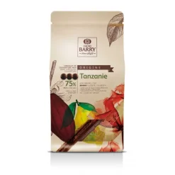 BARRY Chocolat De Couverture|Chocolat noir origine Tanzanie 75% 1 kg