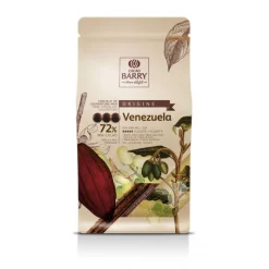BARRY Chocolat De Couverture|Chocolat noir origine Venezuela 72% 1 kg
