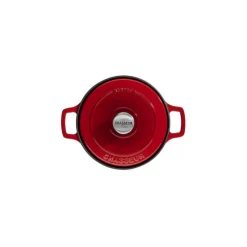 CHASSEUR Cocotte En Fonte|Cocotte à Riz en Fonte 16 cm Rubis