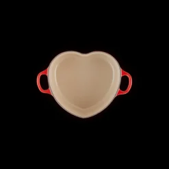 LE CREUSET Cocotte En Fonte|Cocotte en Fonte Cœur 20 cm Cerise