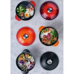 LE CREUSET Cocotte En Fonte|Cocotte en Fonte Every 18 cm Noir Mat