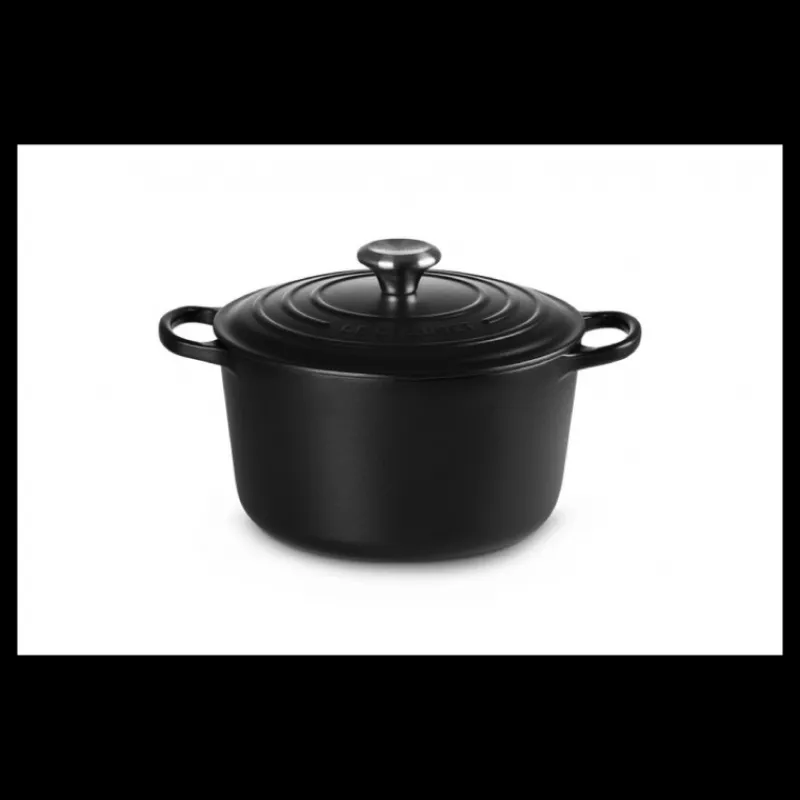 LE CREUSET Cocotte En Fonte|Cocotte en Fonte Haute 26 cm Noir Ebène