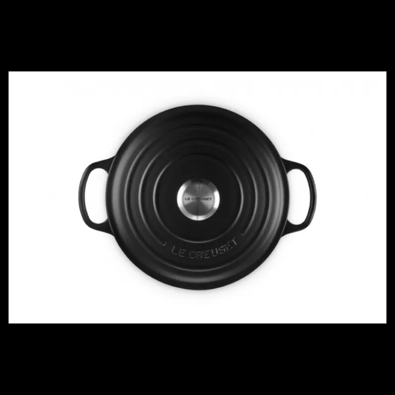 LE CREUSET Cocotte En Fonte|Cocotte en Fonte Haute 26 cm Noir Ebène