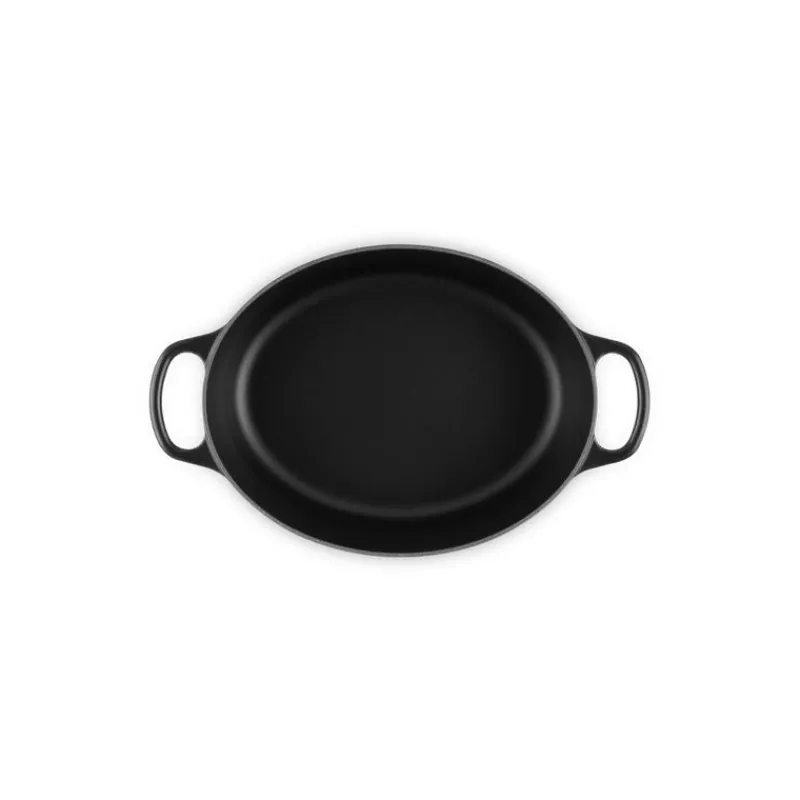 LE CREUSET Cocotte En Fonte|Cocotte en fonte Ovale 29 cm Noir mat Signature