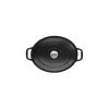 CHASSEUR Cocotte En Fonte|Cocotte en Fonte Ovale 27 cm Noir Mat