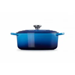 LE CREUSET Cocotte En Fonte|Cocotte en Fonte Ovale 29 cm Azur Signature
