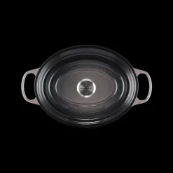 LE CREUSET Cocotte En Fonte|Cocotte en fonte Ovale 31 cm Flint Signature