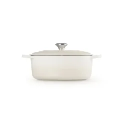 LE CREUSET Cocotte En Fonte|Cocotte en fonte Ovale 31 cm Meringue Signature