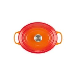 LE CREUSET Cocotte En Fonte|Cocotte en Fonte Ovale 31 cm Volcanique Signature
