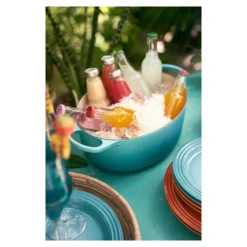 LE CREUSET Cocotte En Fonte|Cocotte en fonte Ovale 31 cm Caraïbes Signature