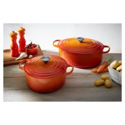 LE CREUSET Cocotte En Fonte|Cocotte en Fonte Ovale 29 cm Volcanique Signature