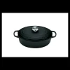 LE CREUSET Cocotte En Fonte|Cocotte en Fonte Ovale Basse 27 cm Noir Mat Signature