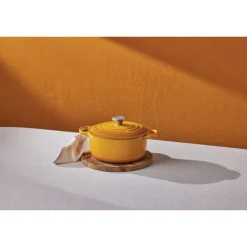 LE CREUSET Cocotte En Fonte|Cocotte en Fonte Ronde 20 cm Nectar Signature
