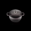 LE CREUSET Cocotte En Fonte|Cocotte en Fonte Ronde 20 cm Flint Signature