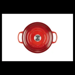 LE CREUSET Cocotte En Fonte|Cocotte en Fonte Ronde 20 cm Cerise Signature