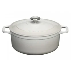 CHASSEUR Cocotte En Fonte|Cocotte en Fonte Ronde 28 cm Macadamia