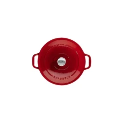 CHASSEUR Cocotte En Fonte|Cocotte en Fonte Ronde 18 cm Rubis