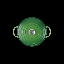 LE CREUSET Cocotte En Fonte|Cocotte en Fonte Ronde 20 cm Bamboo Signature