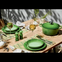 LE CREUSET Cocotte En Fonte|Cocotte en Fonte Ronde 20 cm Bamboo Signature