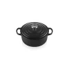 LE CREUSET Cocotte En Fonte|Cocotte en fonte Ronde 24 cm Noir mat Signature
