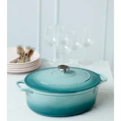 CHASSEUR Cocotte En Fonte|Cocotte en Fonte Ronde 24 cm Quartz