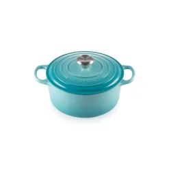LE CREUSET Cocotte En Fonte|Cocotte en fonte Ronde 24 cm Caraïbes Signature