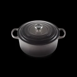 LE CREUSET Cocotte En Fonte|Cocotte en Fonte Ronde 28 cm Flint Signature