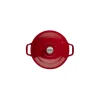 CHASSEUR Cocotte En Fonte|Cocotte en Fonte Ronde 24 cm Rouge