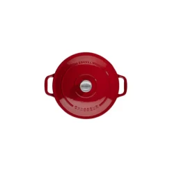 CHASSEUR Cocotte En Fonte|Cocotte en Fonte Ronde 24 cm Rouge