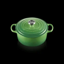 LE CREUSET Cocotte En Fonte|Cocotte en Fonte Ronde 24 cm Bamboo Signature