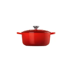 LE CREUSET Cocotte En Fonte|Cocotte en Fonte Ronde 28 cm Cerise Signature