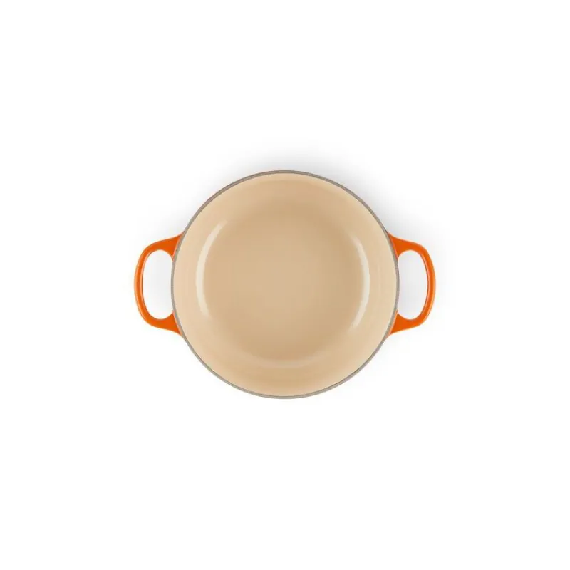 LE CREUSET Cocotte En Fonte|Cocotte en Fonte Ronde 22 cm Volcanique Signature