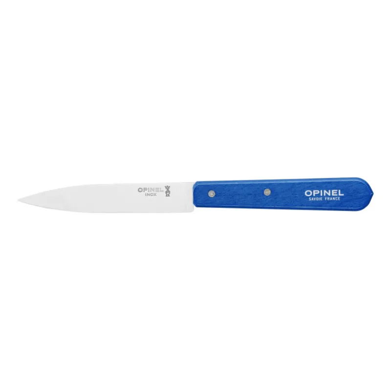 OPINEL Couteau D'office|Eplucheurs, Dénoyauteur|Coffret 3 Couteaux de Cuisine et un Eplucheur Pop 80 Les Essentiels