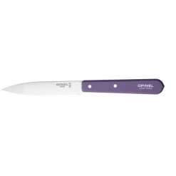 OPINEL Couteau D'office|Eplucheurs, Dénoyauteur|Coffret 3 Couteaux de Cuisine et un Eplucheur Art Déco Les Essentiels