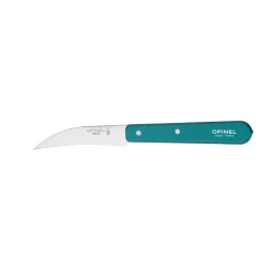 OPINEL Couteau D'office|Eplucheurs, Dénoyauteur|Coffret 3 Couteaux de Cuisine et un Eplucheur Art Déco Les Essentiels